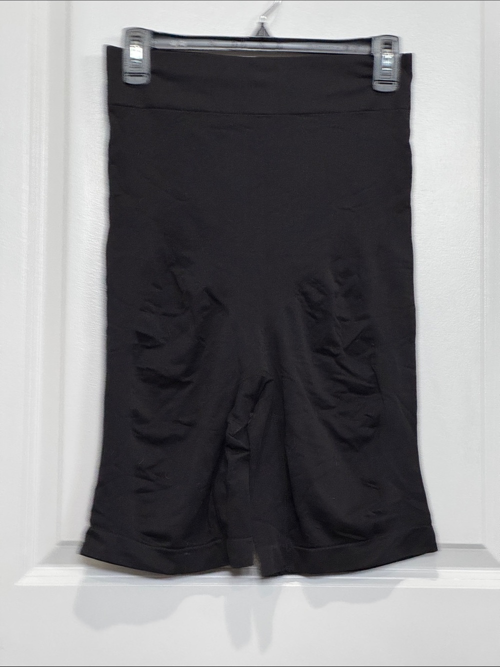 Skinnygirl Black High-Waist Shaper Shorts
